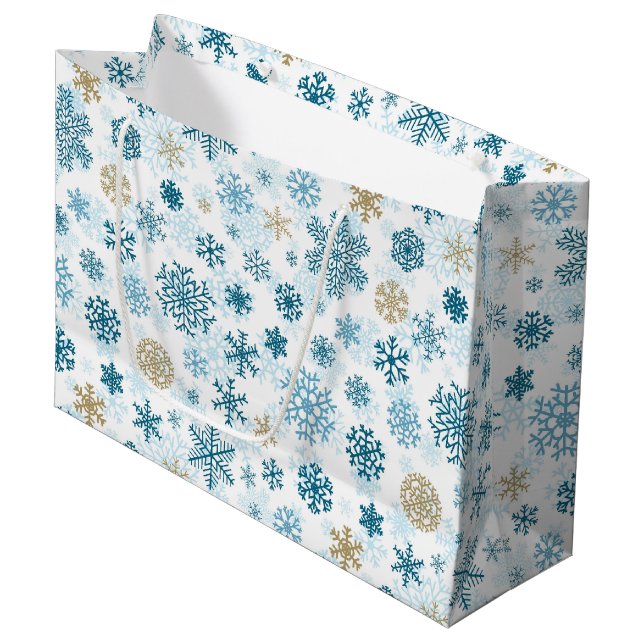 Christmas Holiday Gift Bag (Front Angled)