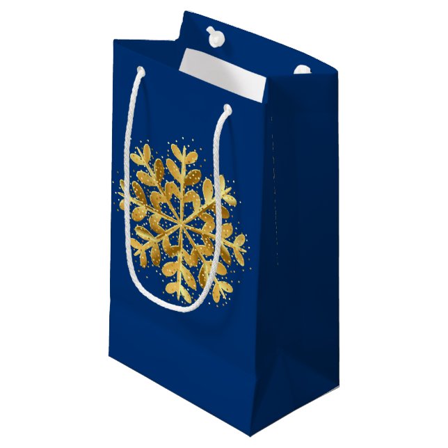 Christmas Holiday Gift Bag (Front Angled)