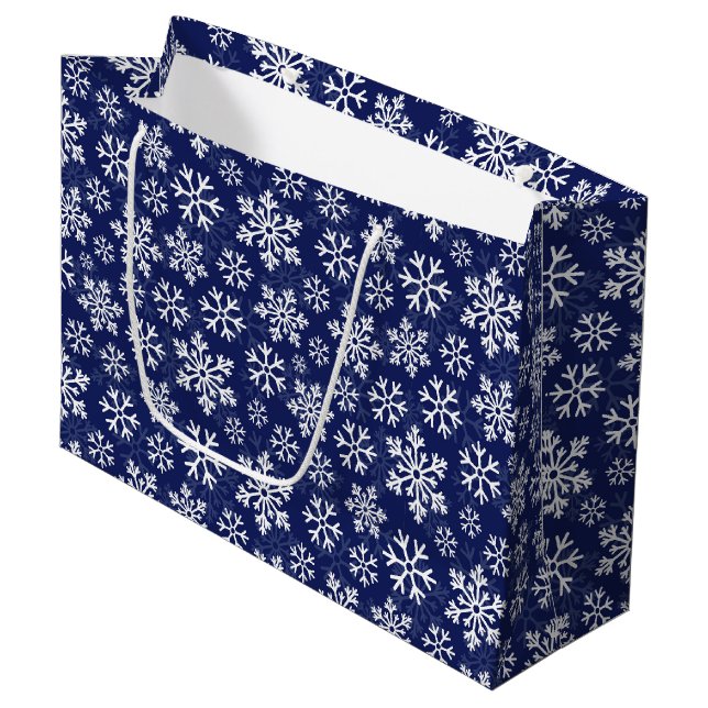 Christmas Holiday Gift Bag (Front Angled)