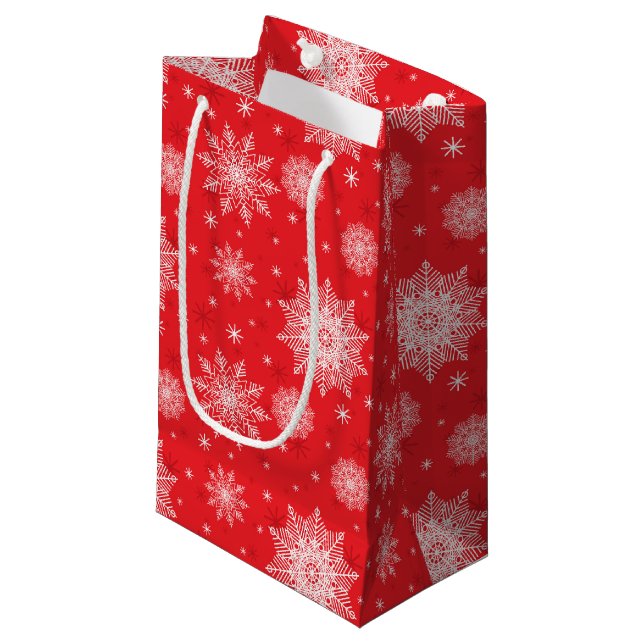 Christmas Holiday Gift Bag (Front Angled)