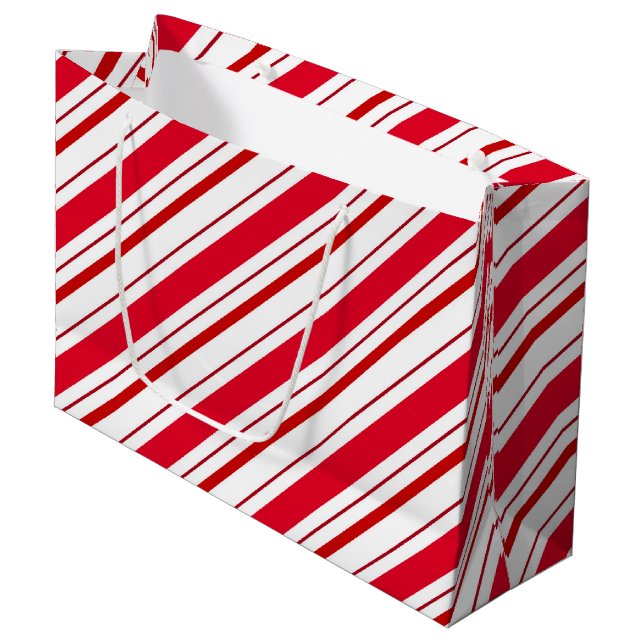 Christmas Holiday Gift Bag (Front Angled)