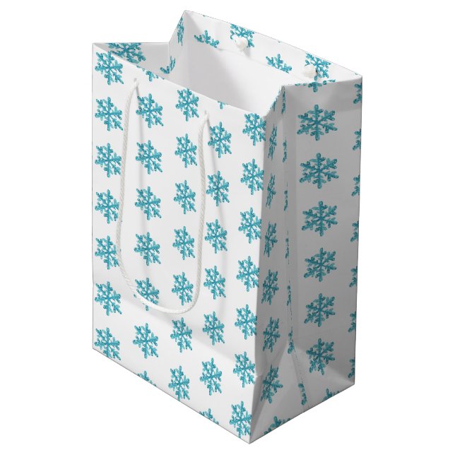 Christmas Holiday Gift Bag (Front Angled)