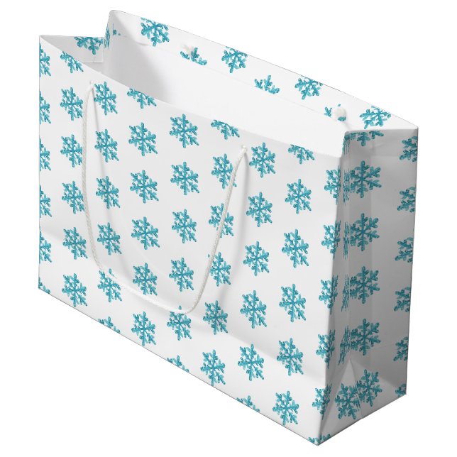 Christmas Holiday Gift Bag (Front Angled)
