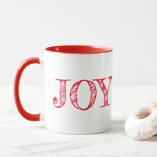 Christmas Holiday Gift Mug-Joy Mug (With Donut)