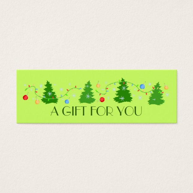 Christmas | Holiday Gift Tags (Front)