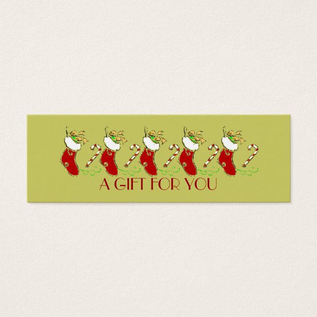 Christmas | Holiday Gift Tags (Front)