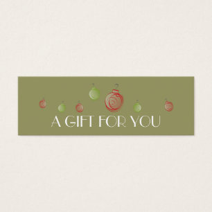 Christmas Holiday Gift Tags