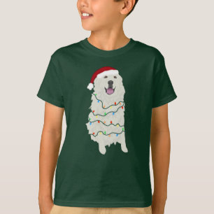 Christmas Holiday Great Pyrenees T-Shirt
