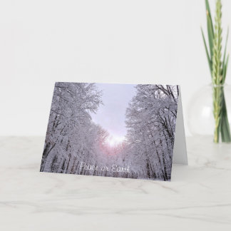 Christmas holiday greeting cards