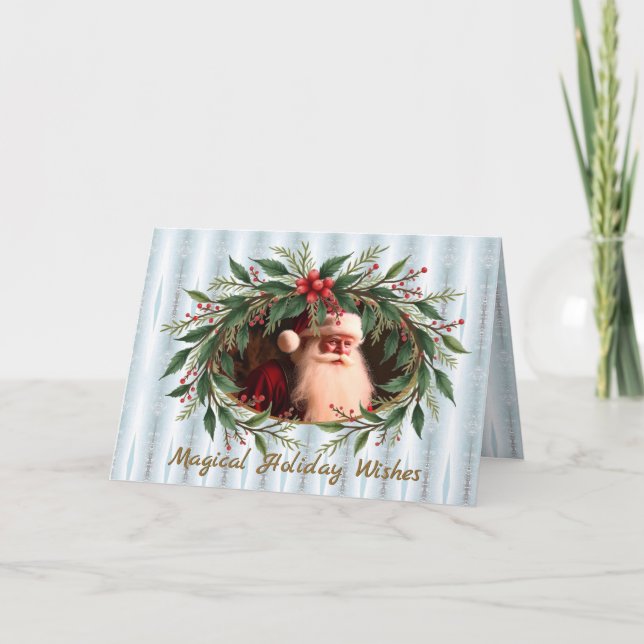 Christmas Holiday Greetings Card (Front)