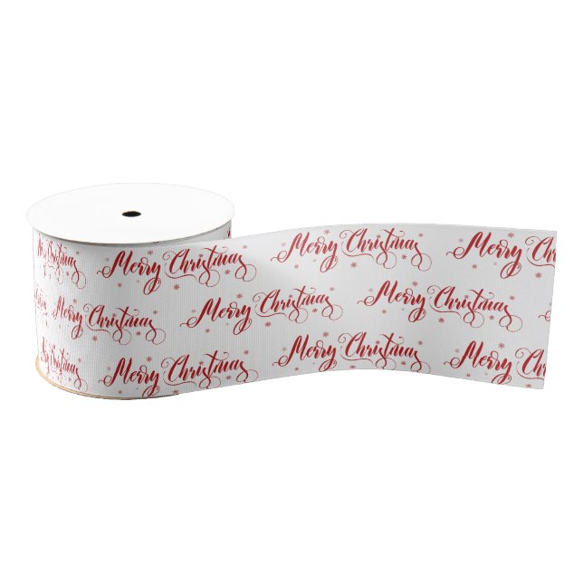 Christmas Holiday Grosgrain Ribbon (Spool)