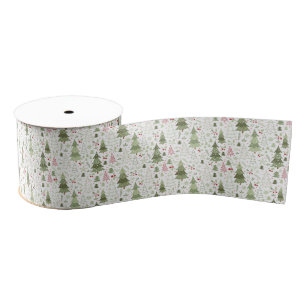 Christmas Holiday Grosgrain Ribbon