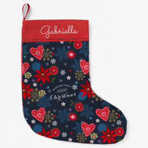 Christmas Holiday   Hearts   Cristmas Stocking