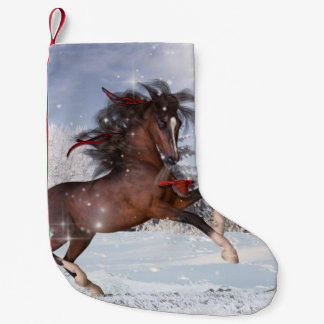 Christmas Holiday Horse Stocking