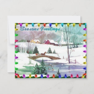 Christmas Holiday invitation