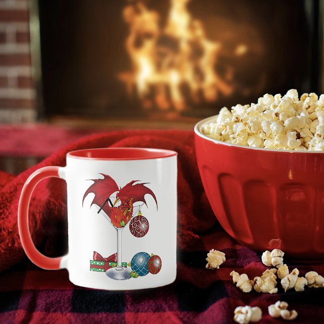 Christmas Holiday Joy Dragon Mug (Creator Uploaded)