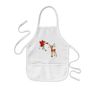 Christmas Holiday kids apron