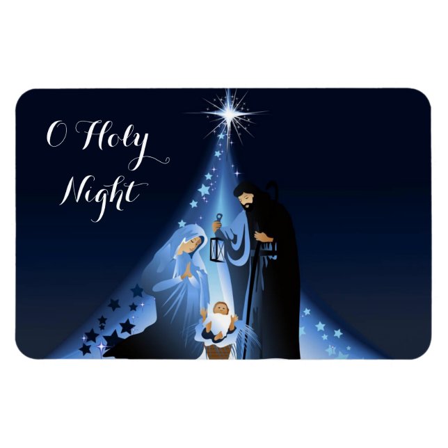 Christmas Holiday Magnet (Horizontal)