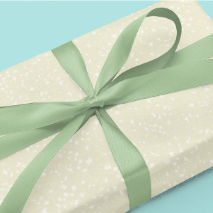 Christmas Holiday Modern Minimalist Gold Stripes Wrapping Paper