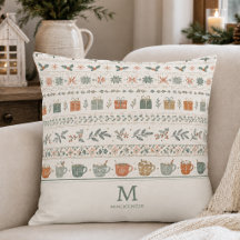 Christmas Holiday Monogram