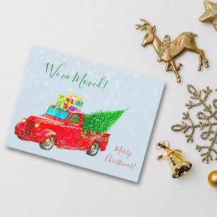 Christmas Holiday Moving Announcement We've Moved