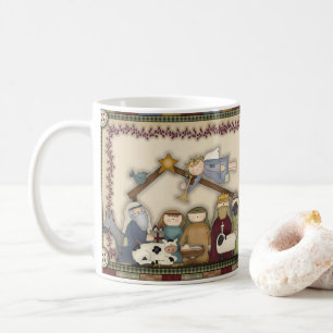 Christmas Holiday Nativity Coffee Mug Cup