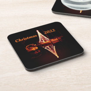 Christmas Holiday Nautical Coaster Set