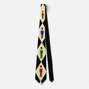 Christmas Holiday Nutcracker Men's Tie