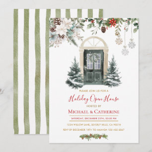 Christmas Holiday Open House Invitation