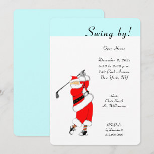 Christmas Holiday Open House Invitations