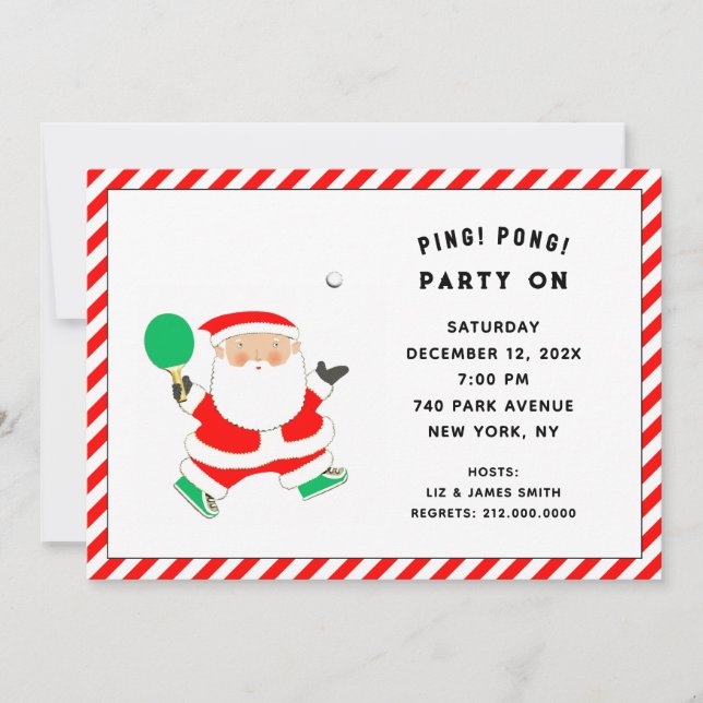 Christmas Holiday Open House Invitations (Front)