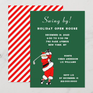 Christmas Holiday Open House Invitations