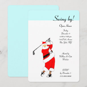 Christmas Holiday Open House Invitations