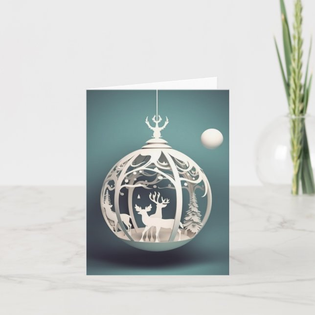 Christmas Holiday Ornament (Front)