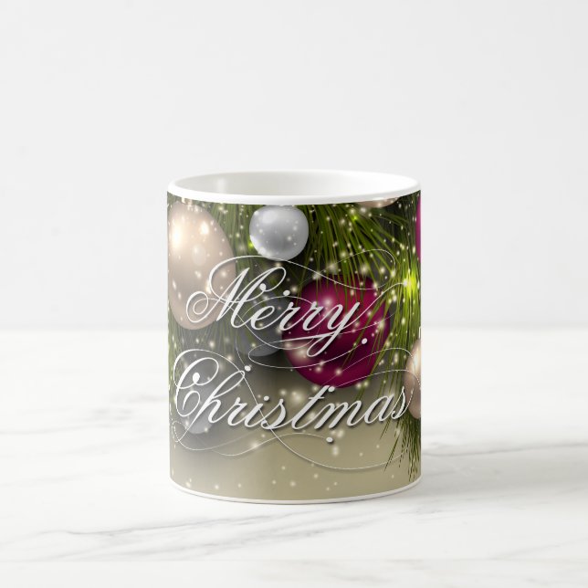 Christmas Holiday Ornaments - Multi Coffee Mug (Center)