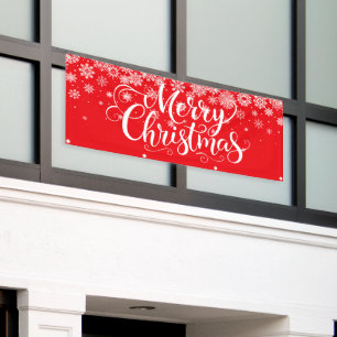 Christmas Holiday Outdoor Banner 