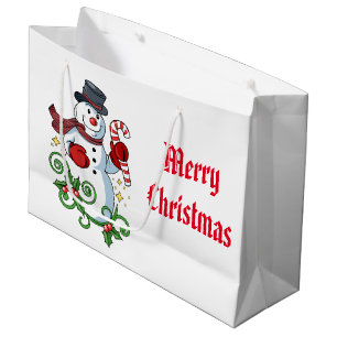 Christmas Holiday Paper Gift Bag