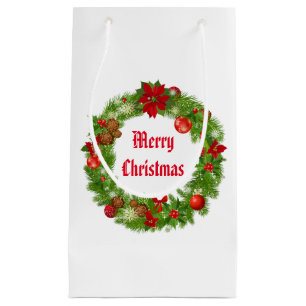 Christmas Holiday Paper Gift Bag