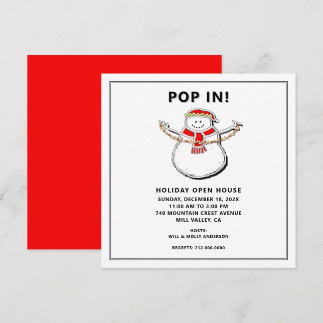 Christmas Holiday Party (Front/Back)