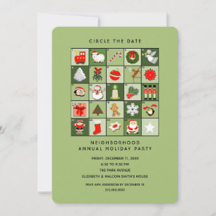 Christmas Holiday Party Invitation