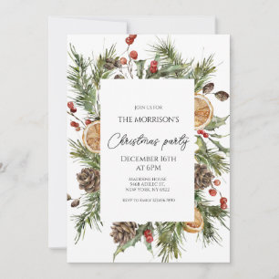Christmas Holiday Party Invitation