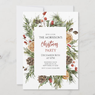 Christmas Holiday Party Invitation