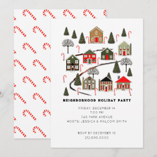 Christmas Holiday Party Invitations