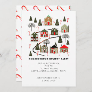 Christmas Holiday Party Invitations