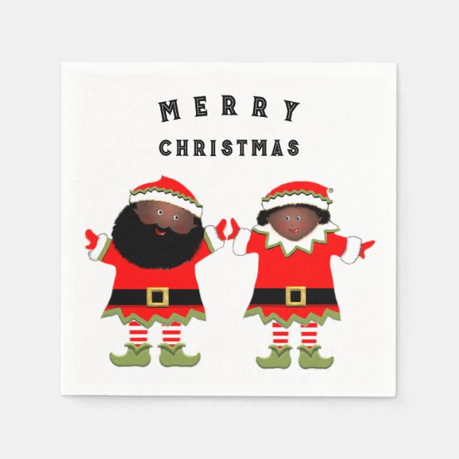 Christmas Holiday Party Napkin (Front)