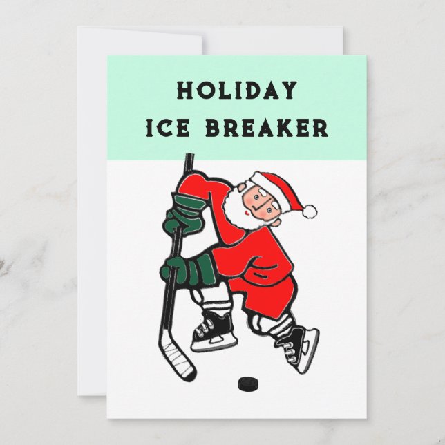 Christmas Holiday Party Open House Invitation (Front)