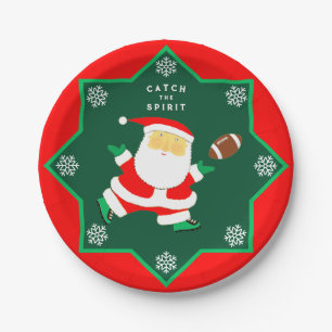 Christmas Holiday Party Paper Plate