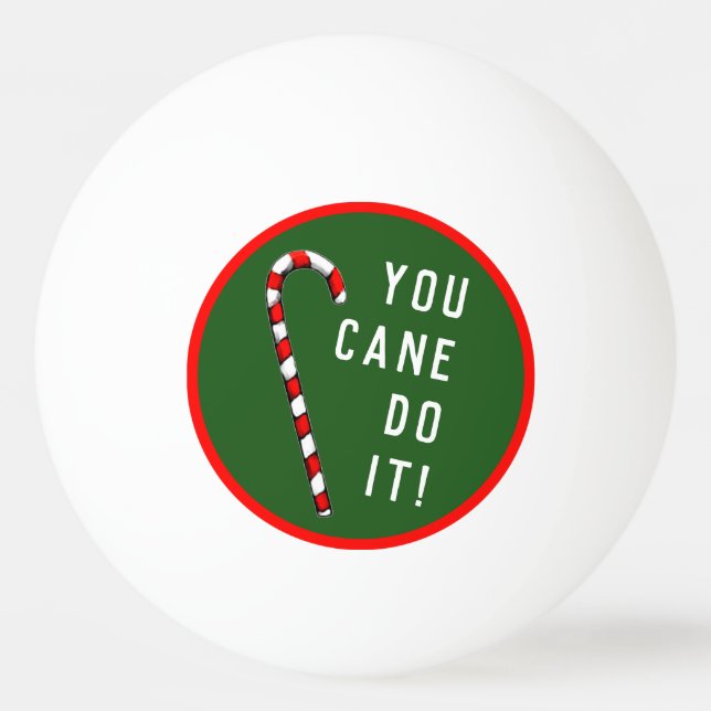Christmas Holiday Party Ping Pong Ball (Front)