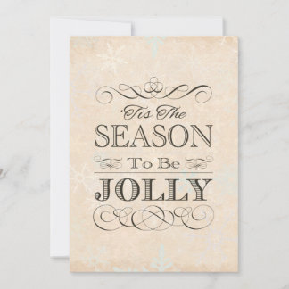 Christmas Holiday Party Tis the Season to be Jolly Invitation