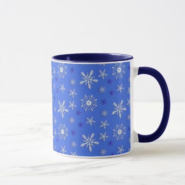 christmas holiday pattern. mug (Right)